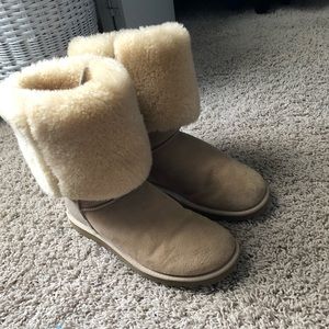 Ugg tall boots, color is called Sand, size 9!!